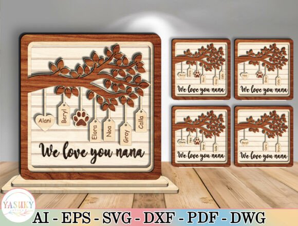 Download Personalized Family Glowforge XTool Svg - Xtool svg Collection